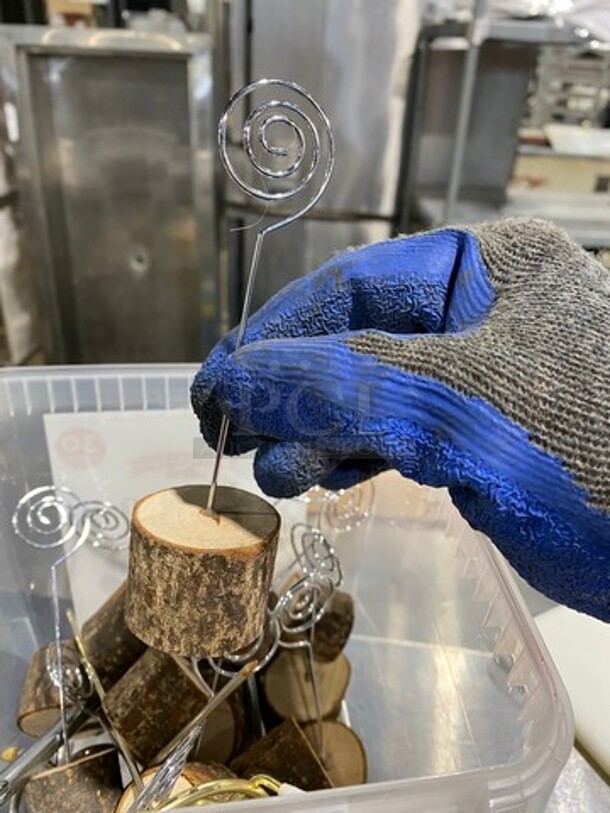 ALL ONE MONEY! Decorative Countertop Number Holders! - Image 3 of 4