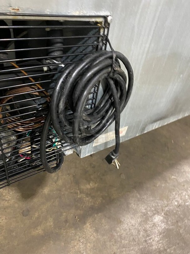 Turbo Air Commercial Refrigerated Pizza Prep Table! With 4 Drawer Storage Space Underneath! All Stainless Steel! On Casters! Model: TPR67SDD4 SN: T6P4DB4008 115V - Image 10 of 10