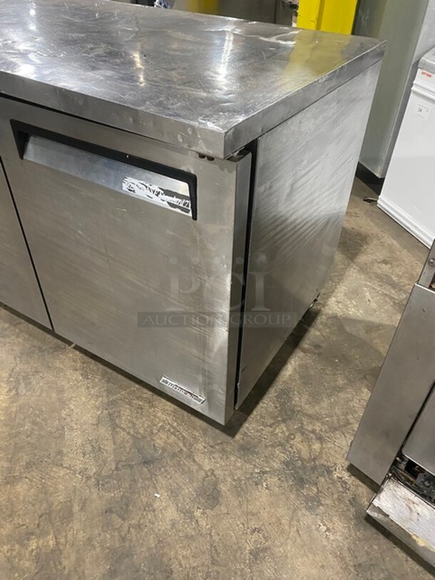 Turbo Air Commercial 3 Door Lowboy/Worktop Cooler! All Stainless Steel! On Casters! Model: TUR72SD SN: UR72808021 115V 60HZ 1 Phase - Image 4 of 8