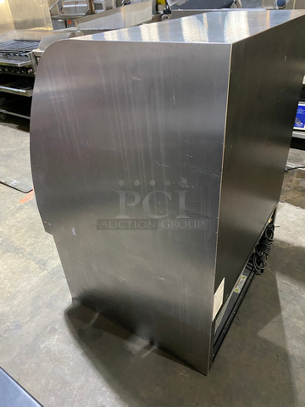QBD Commercial Refrigerated Open Grab-N-Go Display Case! All Stainless Steel Body! Model: CVR3648SSND SN: NN08D2576 120V 60HZ 1 Phase - Image 4 of 7