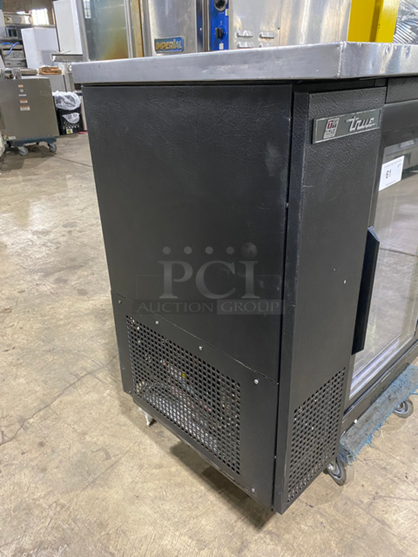 True Commercial 2 Door Back Bar Cooler! With View Through Doors! With Poly Coated Racks! All Stainless Steel! Model: TBB2448GSDLD SN: 8973848 115V 60HZ 1 Phase - Image 2 of 7
