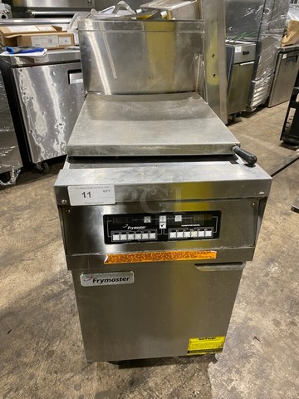 Frymaster Commercial Natural Gas Powered Commercial Pasta Cooker/Rethermalizer! With Backsplash! All Stainless Steel! WORKING WHEN REMOVED! Model: FBCR18CSE SN: 1208HR0002