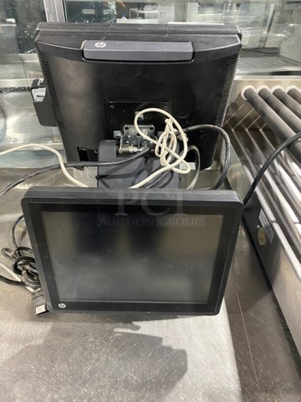 HP Commercial Countertop POS System! With Dual Touch Screens! - Image 3 of 9