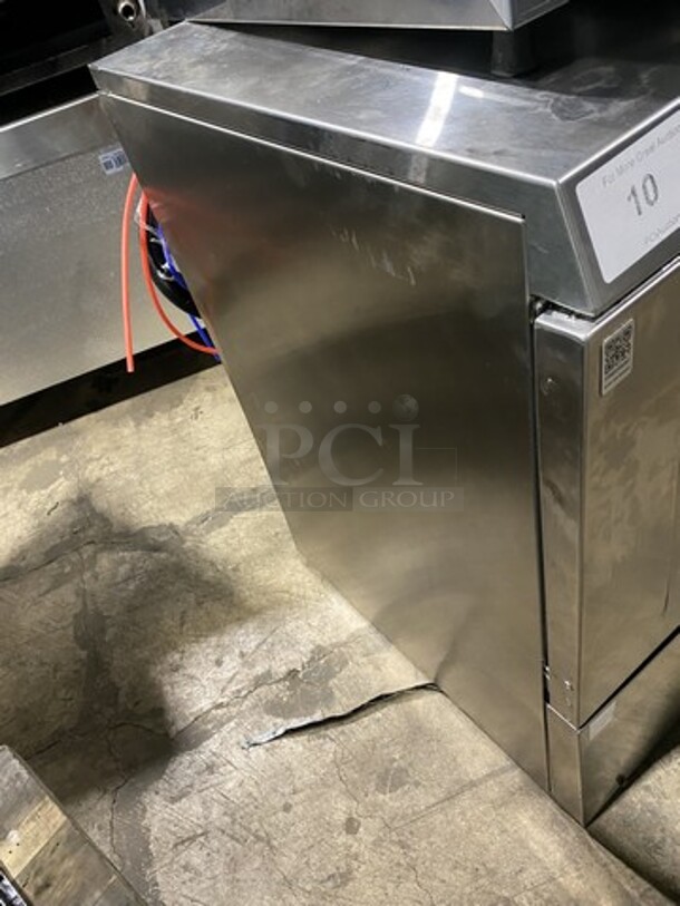 Sweet! Hobart Late Model Under The Counter Commercial Dishwasher! Advansys Series! Model LXER Serial 231229367! 120/208/240V 1 Phase! All Stainless Steel!  - Image 3 of 8