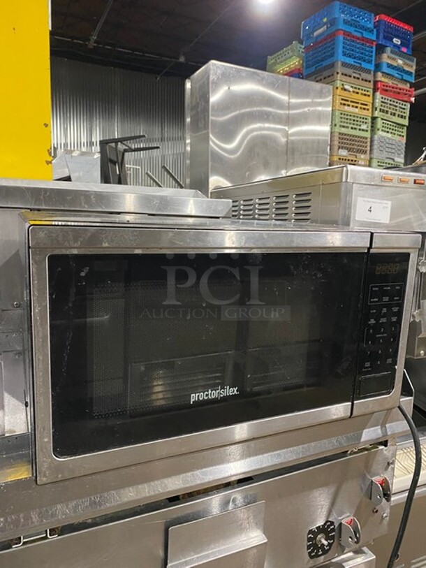 2022 Proctor Silex Countertop Microwave Oven! MODEL PSCMDM11S210 120V 1PH - Item #1114345