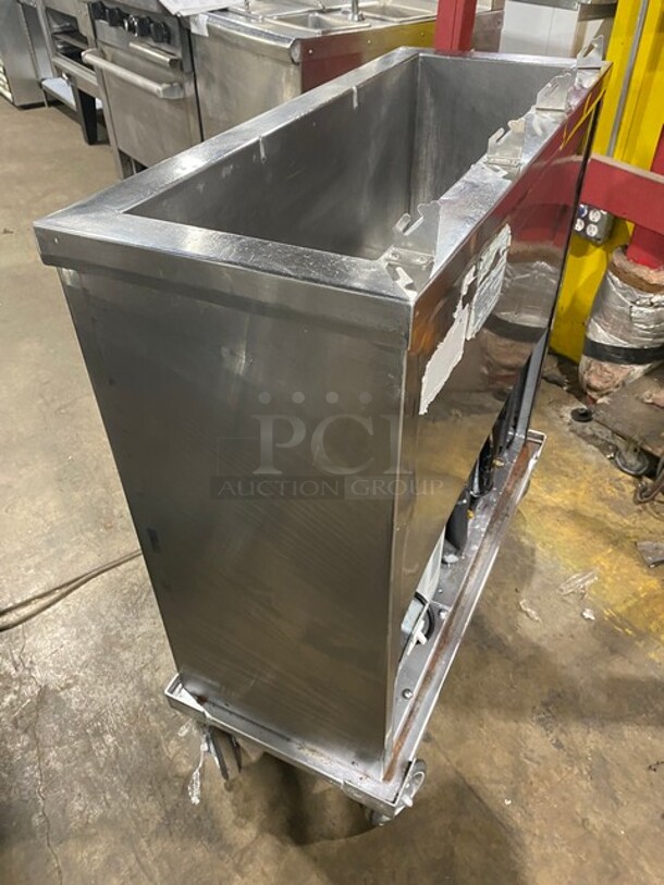 Stainless Steel Cold Pan Island On Casters! - Image 3 of 6