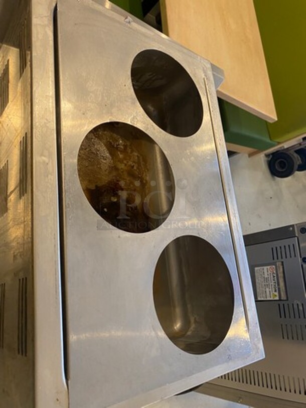 LATE MODEL! 2021 Adcraft Commercial Countertop Single Well Food Warmer! All Stainless Steel! WORKING WHEN REMOVED! Model: FW1200W 120V - Image 5 of 9