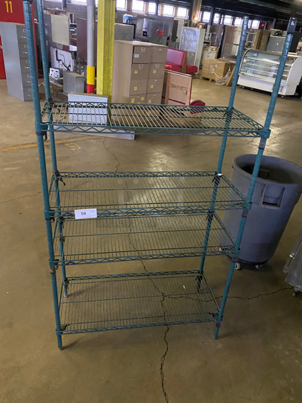 4 Tier Metal Wire Shelf!