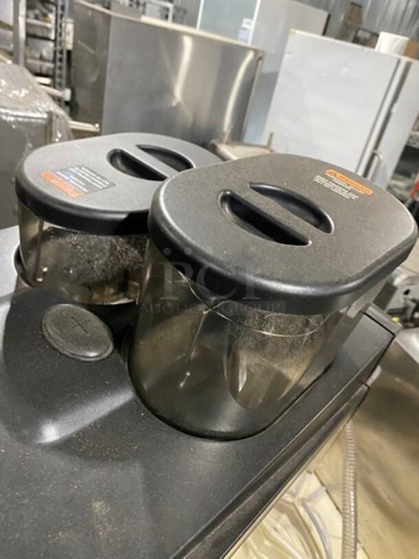 BEAUTIFUL! Bunn Commercial Countertop Automatic Espresso Machine! Touch Screen Settings! With 2 Coffee Bean Hopper! Stainless Steel Body! Model: SURETAMPAUTO SN: 1SPR003485 208V 60HZ 1 Phase - Image 11 of 12