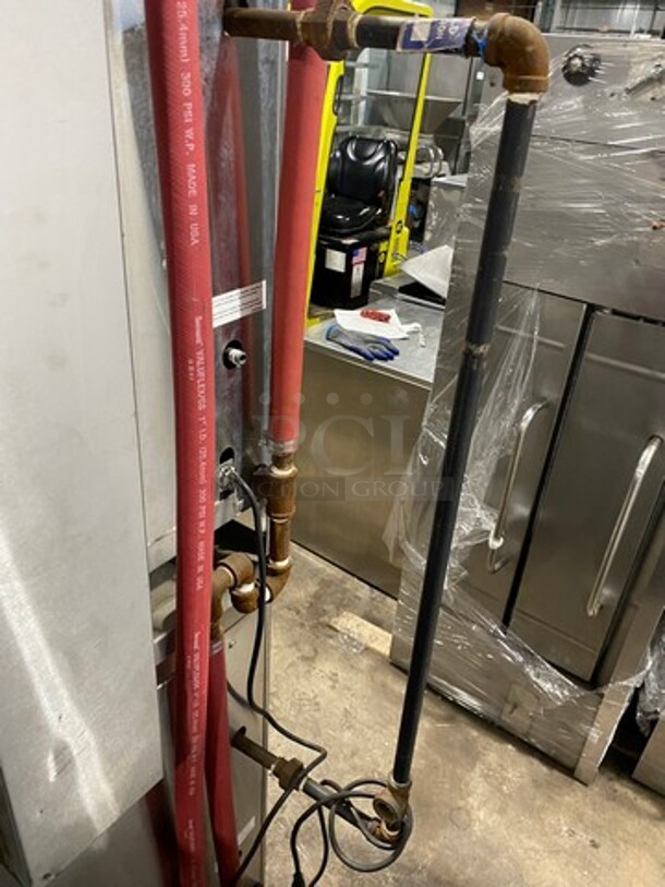 Sweet! 2014 Market Forge Commercial Natural Gas Powered Double Deck Convection  Steamer Cabinet! All Stainless Steel! On Legs! 2x Your Bid Makes One Unit! Model: SIRIUS II-6! - Image 10 of 12