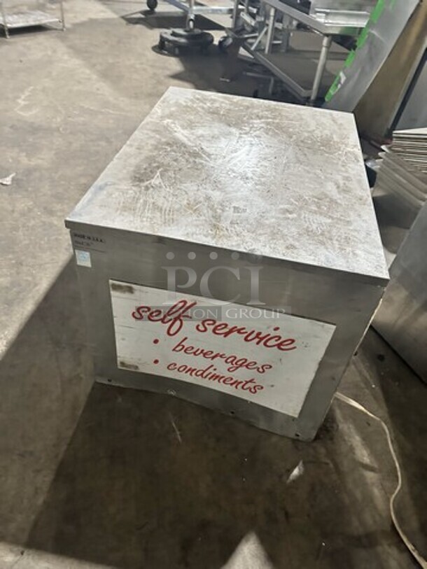 Manitowoc Commercial Ice Maker Machine Head! All Stainless Steel! Model: BY0494NS SN: 951663037 115V 60HZ 1 Phase - Image 4 of 7