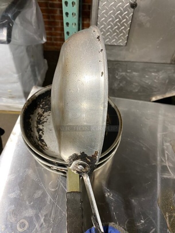 Assorted Stainless Steel Frying Pans! 5x Your Bid! - Image 4 of 6