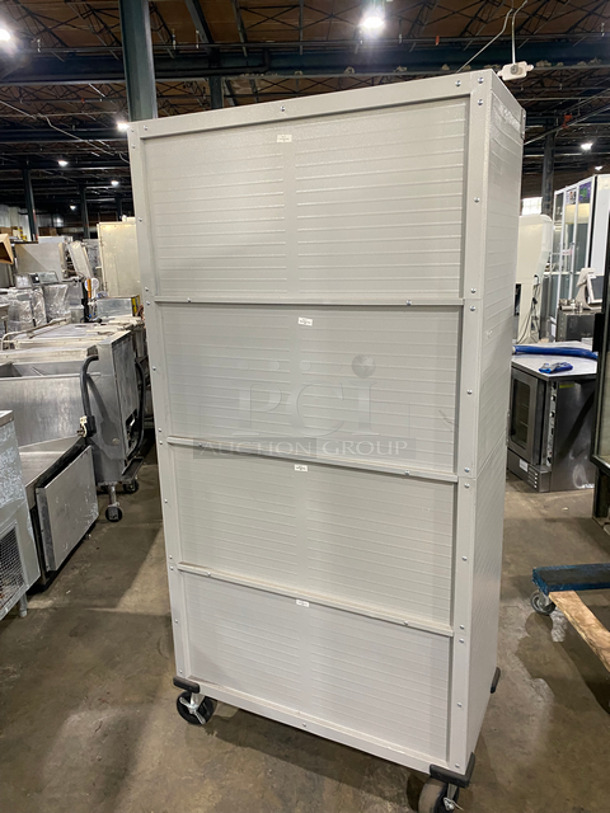 Seville Classics Heavy Duty Storage Cabinet! Solid Stainless Steel! On Casters! - Image 4 of 6