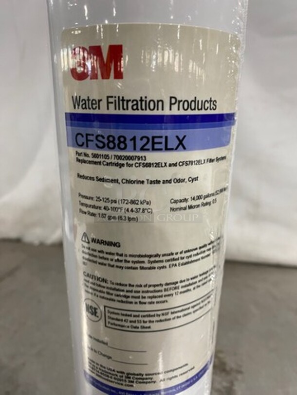 NEW! IN THE BOX! Water Filtration Replacement Cartridge! 2x Your Bid! - Image 4 of 5