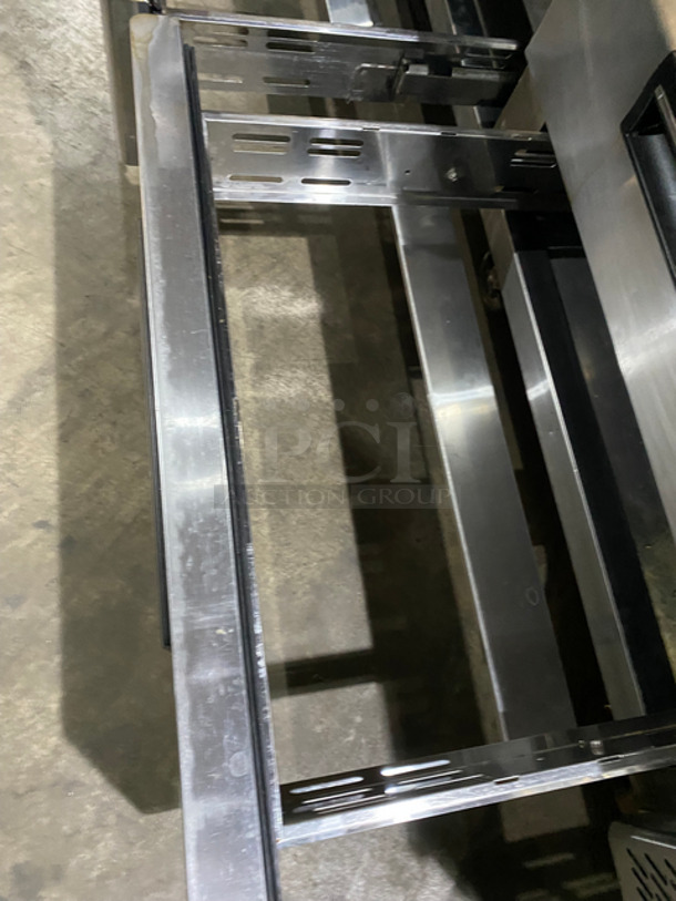 Asbury 4 Drawer Chef Base Refrigerated Equipment Stand! All Stainless Steel! On Casters! Model: MCCB-72 SN: BRRASCB710001 115V 60HZ 1 Phase - Image 6 of 8