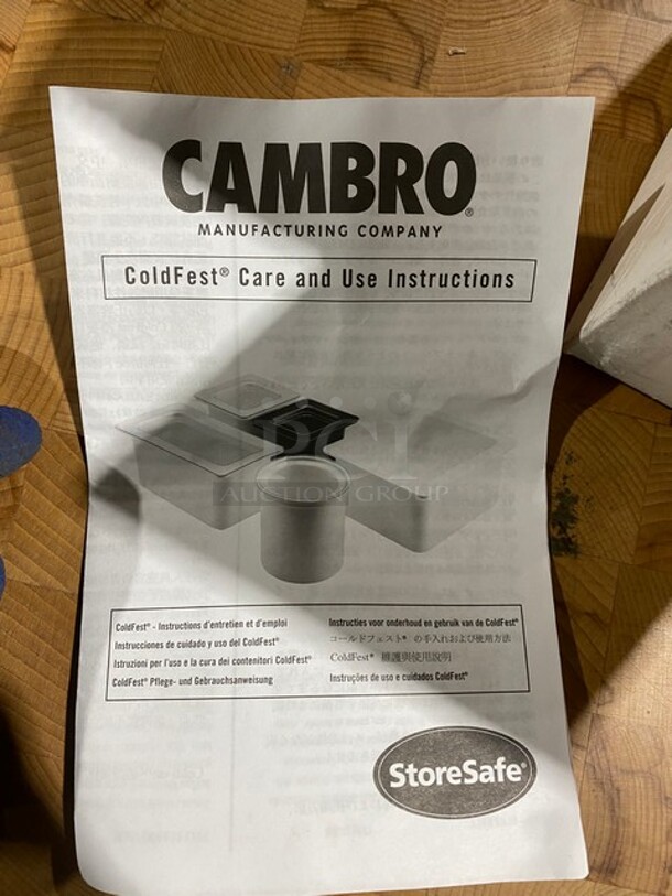 NEW IN BOX! Cambro Coldfest Cold Pans! 6" Deep! - Image 9 of 9