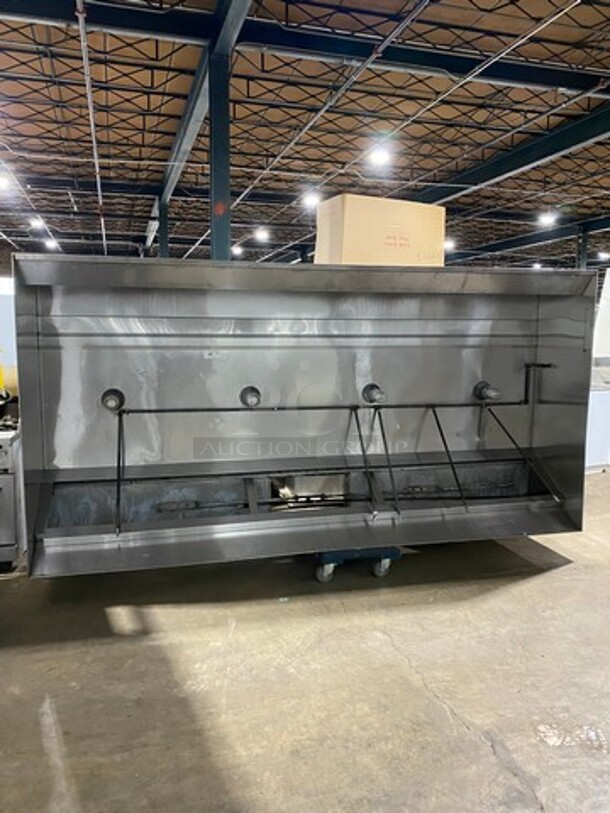 Captive Aire Commercial 10Ft Exhaust Hood! Solid Stainless Steel! - Image 1 of 10
