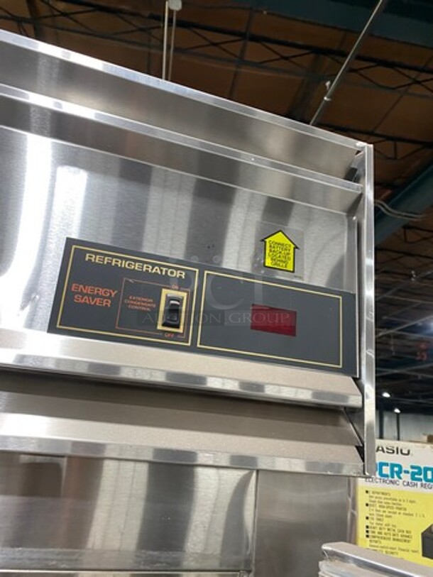 Victory Commercial Single Door Refrigerated Dough Retarder! Can Fit Roll In Rack! All Stainless Steel! On Legs! RACK NOT INCLUDED! Model: RS1DS7EW SN: B0381930 115V 60HZ 1 Phase - Image 8 of 9