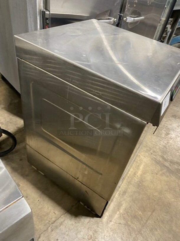 Hobart Commercial Undercounter Heavy Duty Dishwasher! With Poly Dish Rack! All Stainless Steel! Model: LXIH SN: 231066373 120/208-240V 60HZ 1 Phase - Image 3 of 9