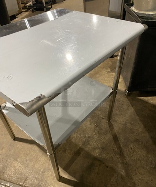 Like New! Stainless Steel 36" Commercial Worktable! - Image 4 of 6