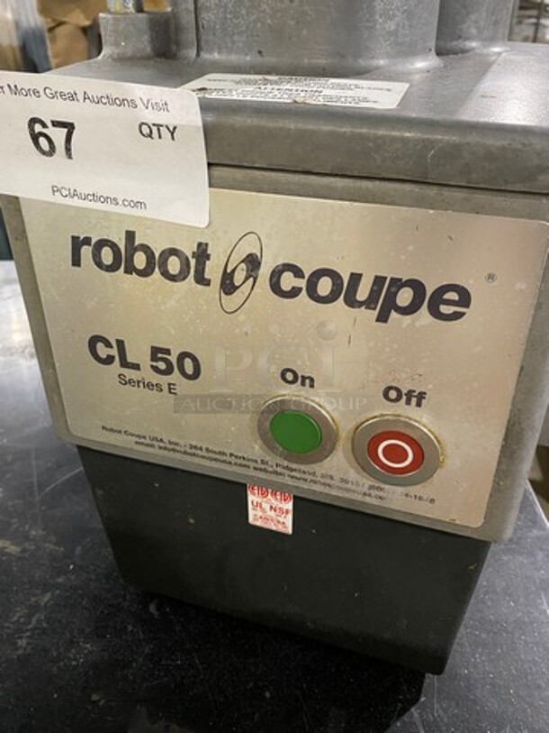 Robot Coupe Commercial Countertop Food Processor/Chopper Machine! All Stainless Steel! Model: CL50 SN: 4500152203B11 120V 60HZ 1 Phase - Image 6 of 9
