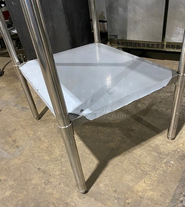 Like New! Stainless Steel 36" Commercial Worktable! - Image 6 of 6