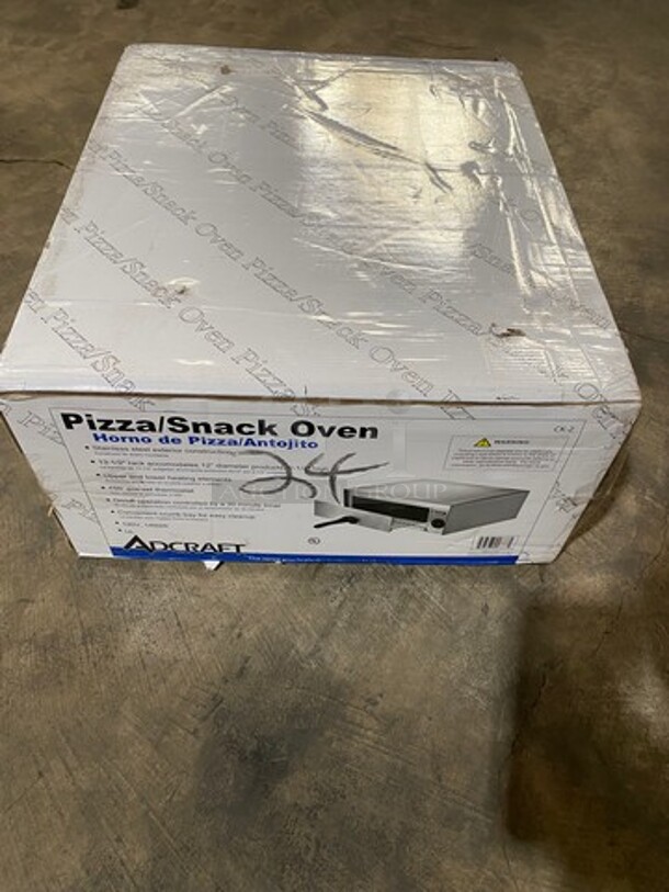 NICE! NEW! IN THE BOX! Adcraft Commercial Countertop Electric Powered Pizza/ Snack Oven! Model: CK2 SN: 21080450057 120V - Image 3 of 10