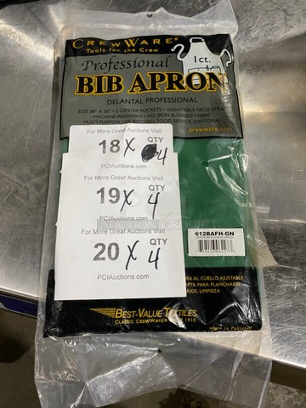 NEW! Crew Ware Professional Bib Apron! 4x Your Bid! - Image 1 of 4