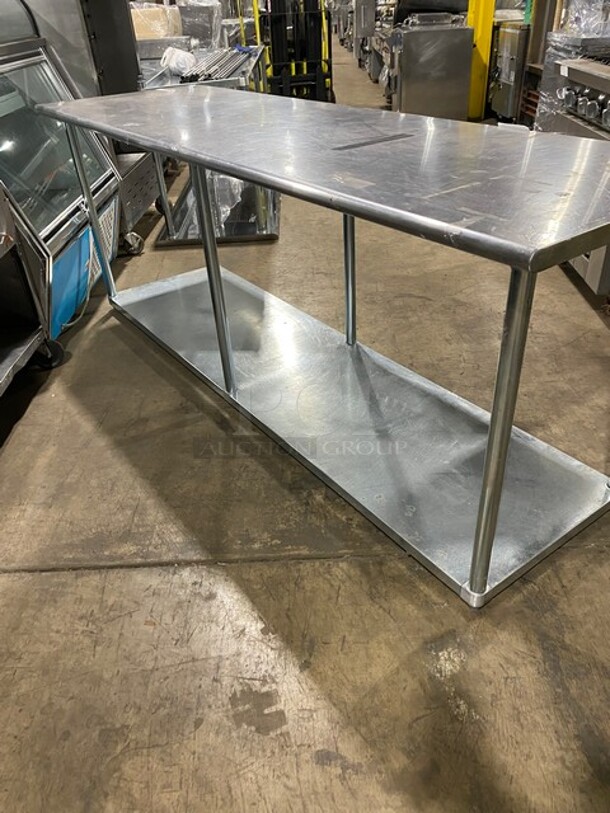 Stainless Steel Worktable With Undershelf! - Image 4 of 7