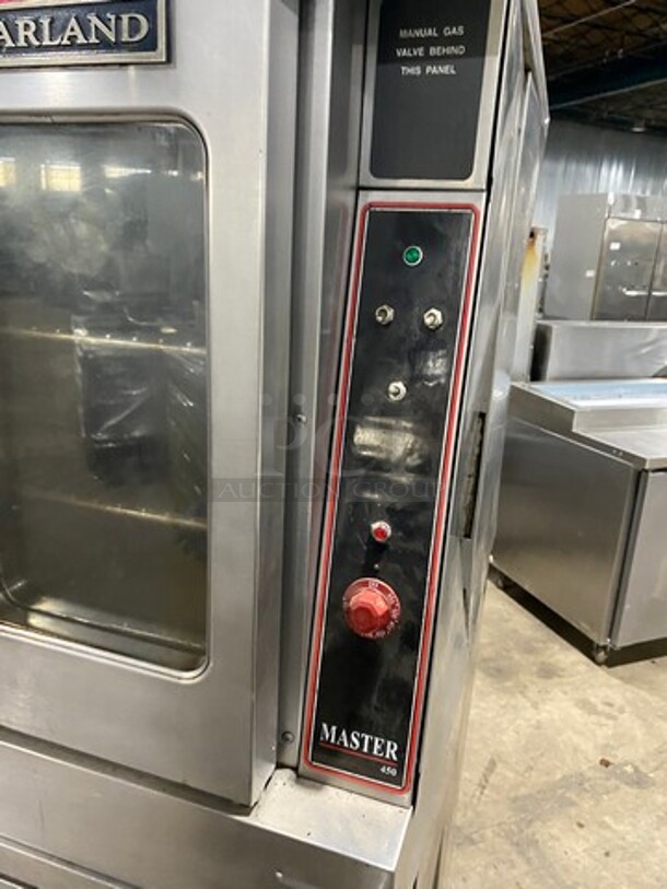 Garland Commercial Gas Powered Double Deck Convection Oven! With View Through Doors! Metal Oven Racks! All Stainless Steel! On Casters! 2x Your Bid Makes One Unit! - Image 7 of 9