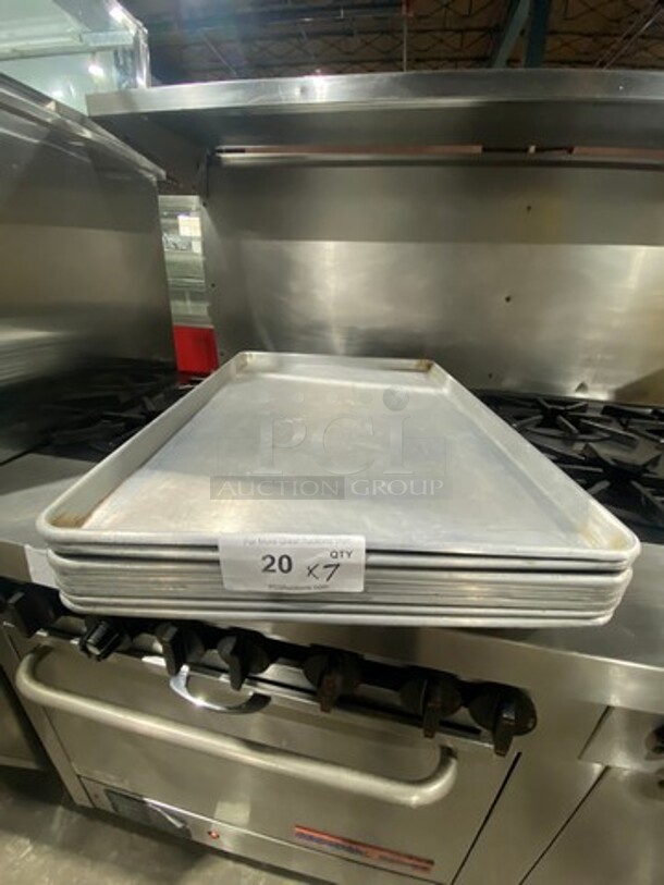 GOOD CONDITION! Full Size Baking Sheet Pans! 7x Your Bid! - Image 1 of 2