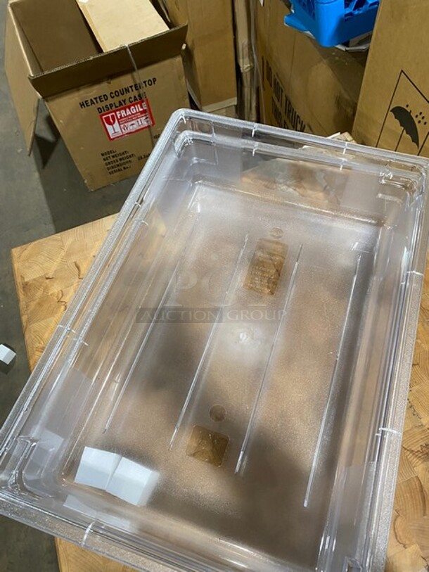 NEW! Carlisle Poly Clear Food Container! 2x Your Bid! - Image 9 of 9