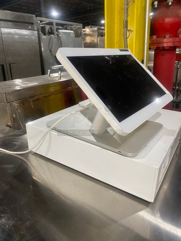 Clover POS Monitor System! With Clover Receipt Printer/Credit Card Reader! With Metal Cash Drawer! Model C500! - Image 3 of 10