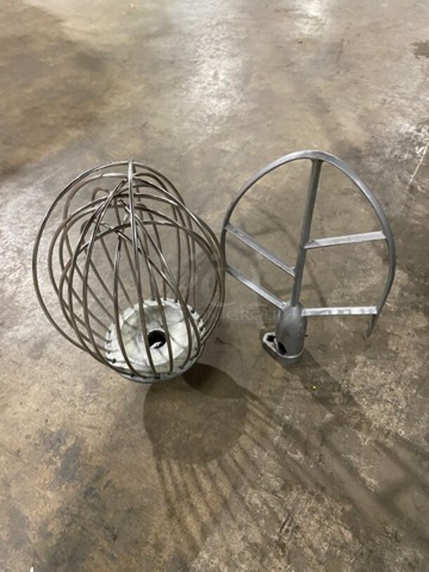 Avantco Commercial Countertop 10QT Planetary Mixer! With Bowl And Bowl Guard! With Spiral Hook, Whisk And Paddle Attachments! Model: MX10 SN: 47047416MX10 120V - Image 9 of 10
