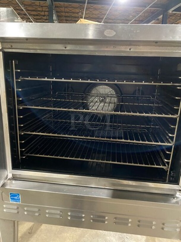  Blodgett Commercial Natural Gas Powered Convection Oven! With View Through Doors! Metal Oven Racks!  On Legs! - Image 5 of 7