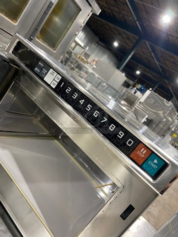 AWESOME! 2018 LATE MODEL! SOLWAVE All Stainless Steel Microwave Oven! Model 180MWHD21 Serial 180901625 208V-230V/60Hz/1 Phase  - Image 7 of 8