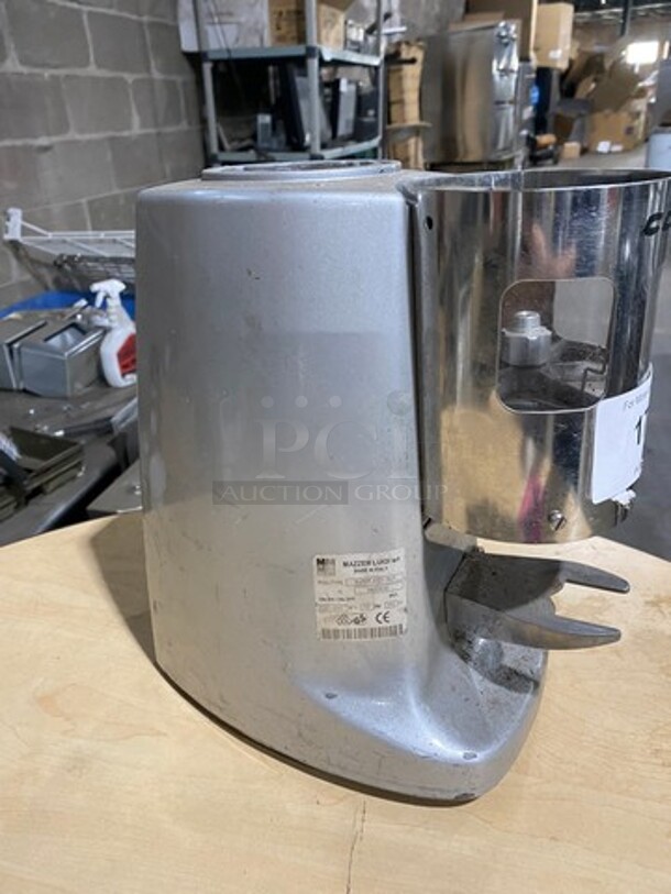 Mazzer Luigi Commercial Countertop Coffee Bean Grinder! Stainless Steel Body! Model: SUPERJOLLYAUT SN: 0602520 220/230V - Image 3 of 11
