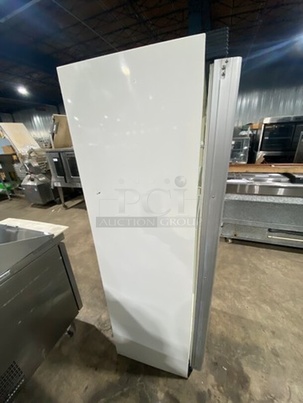 Summit Commercial Single Door Reach In Cooler Merchandiser! With View Through Door! Poly Racks! Model: SCR1275 SN: 9705 110V - Image 4 of 7