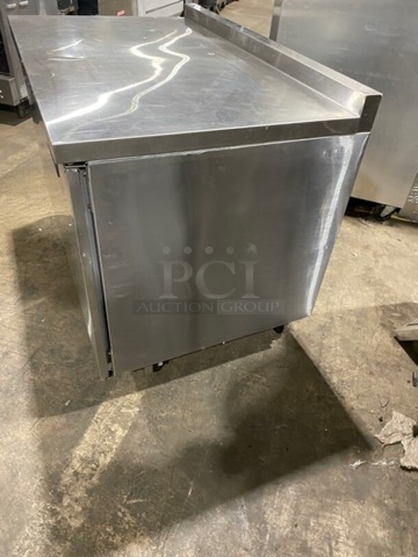 Randell Commercial 2 Door Lowboy/Worktop Cooler! All Stainless Steel! On Casters! Model: 93027M SN: T0200005620 115V 60HZ 1 Phase - Image 2 of 6