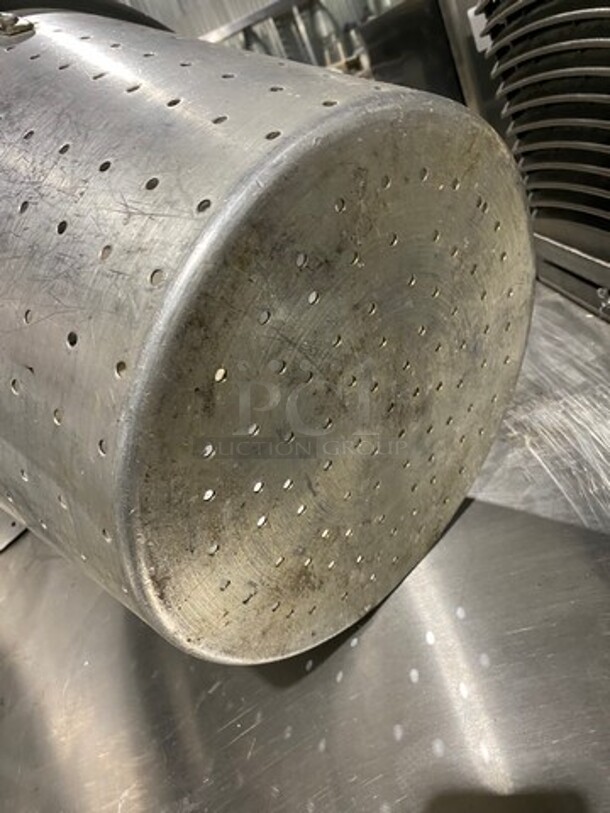 Metal Perforated Pot! With Handles! - Image 5 of 5