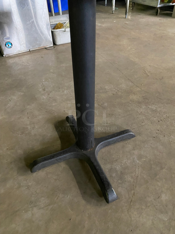 Square Subway Tables! With Black Metal Base! 4x Your Bid! - Image 4 of 7
