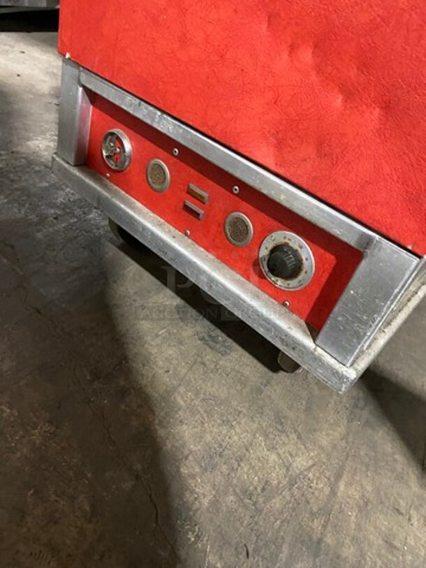 Cres Cor Commercial Insulated Warming/Proofing Cabinet! With 2 Half Doors! Holds Full Size Trays! All Stainless Steel! On Casters! - Image 8 of 8