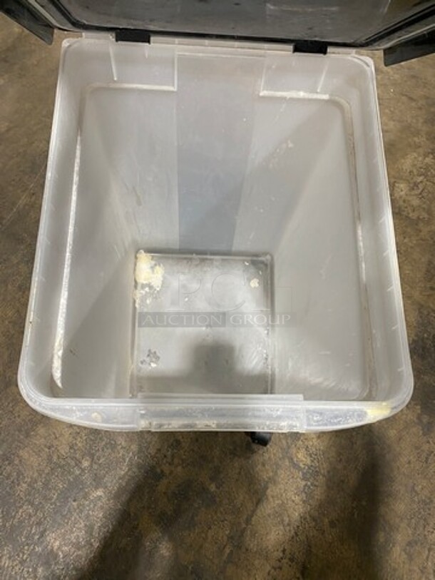 With Poly Ingredient Bin! With Lid! On Casters! - Image 6 of 7