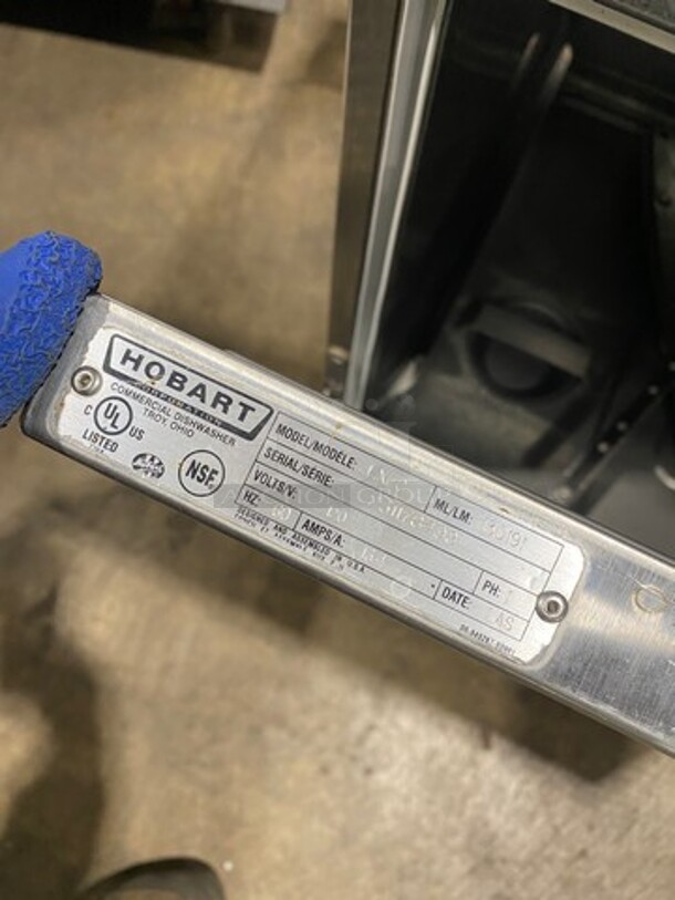 Hobart New Body Style Under The Counter Dishwasher! All Stainless Steel! Model: LXEC SN: 231178498 120V 60HZ 1 Phase - Image 7 of 8