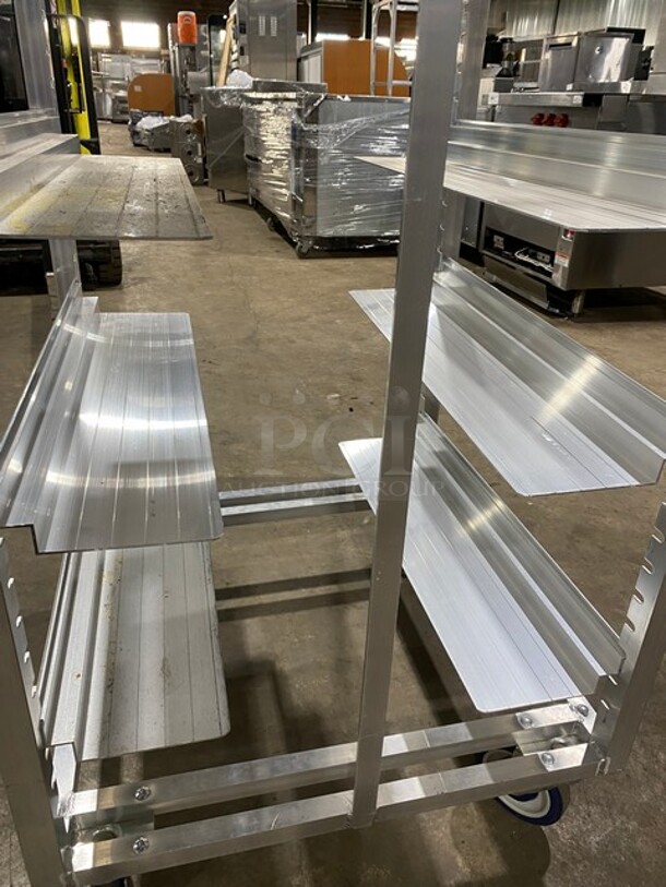 New! Channel Metal Commercial Pan Transport Rack! On Casters! MODEL AUR12 - Image 4 of 6
