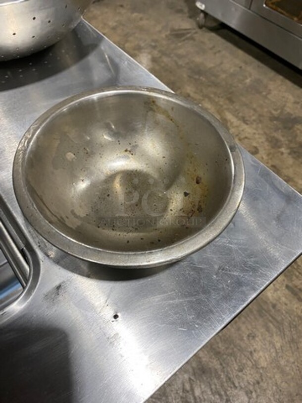 ALL ONE MONEY! Assorted Size Stainless Steel Perforated Bowls! - Image 6 of 6