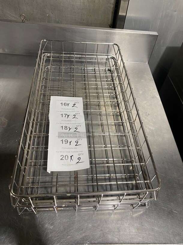 Stainless Steel Bagel/Pastries Racks! 2x Your Bid!  - Image 1 of 5