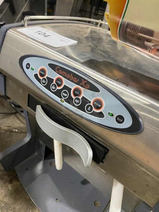 Comobar Commercial Countertop Cappuccino/Latte/Espresso Machine! Stainless Steel Body! Model: XP SN: 1581 120V - Image 6 of 8