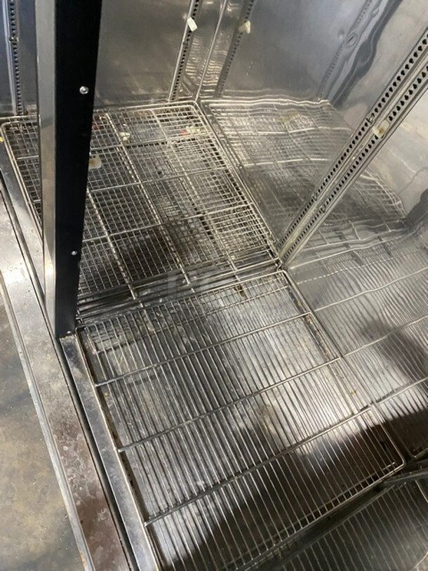 Turbo Air Commercial 2 Door Reach In Cooler! With Racks! Model TSR49SD 110-120v 1ph - Image 6 of 11