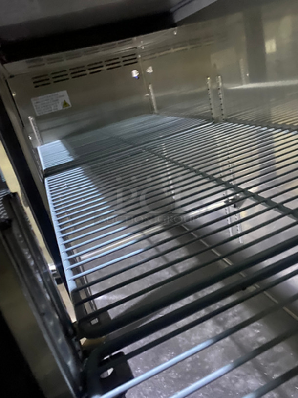 Spartan Commercial 3 Door Bar Back Cooler Merchandiser! With View Through Doors! With Poly Coated Racks! Model: SGBBB72 115V 60HZ 1 Phase - Image 7 of 10